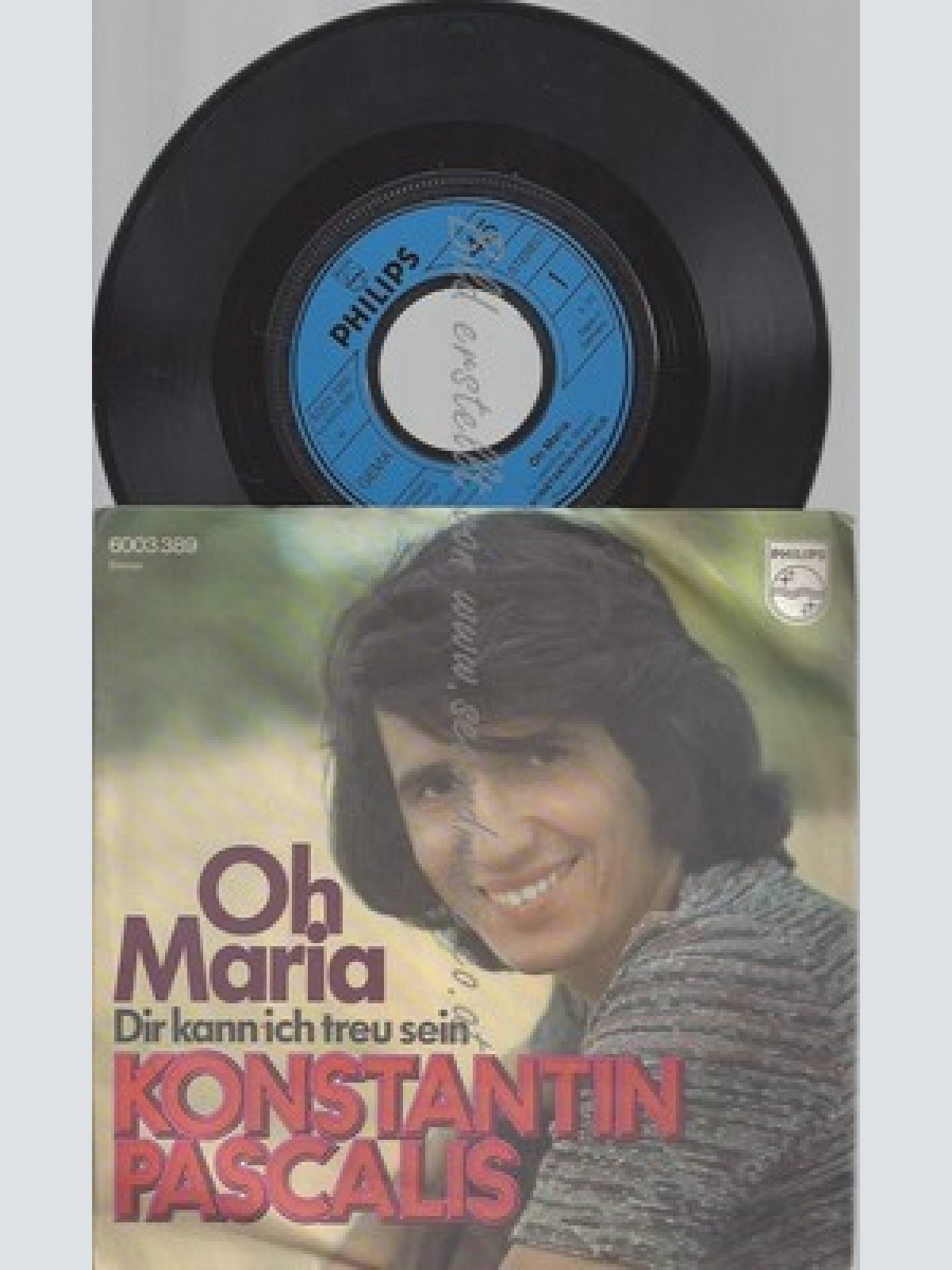 7"--PASCALIS KONSTANTIN--OH MARIA