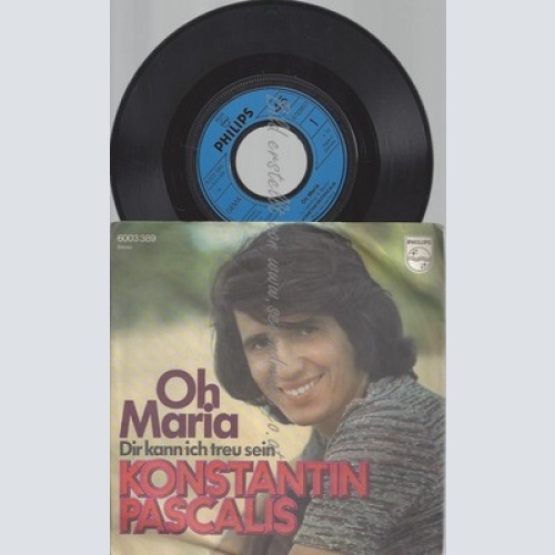 7"--PASCALIS KONSTANTIN--OH MARIA