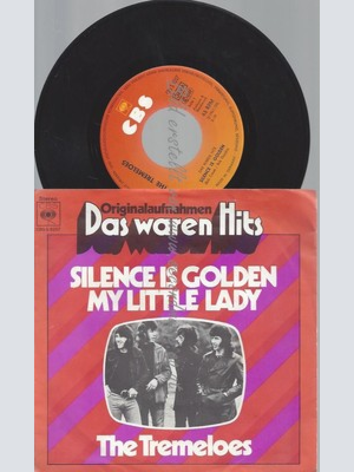 7"--THE TREMELOES--SILENCE GOLDEN--MY LITTLE LADY
