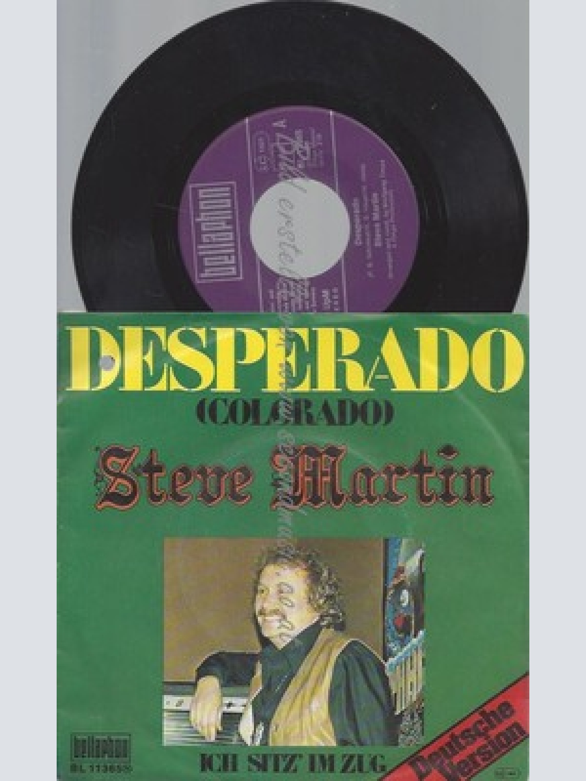 7"--steve martin--desperado--deutsche version