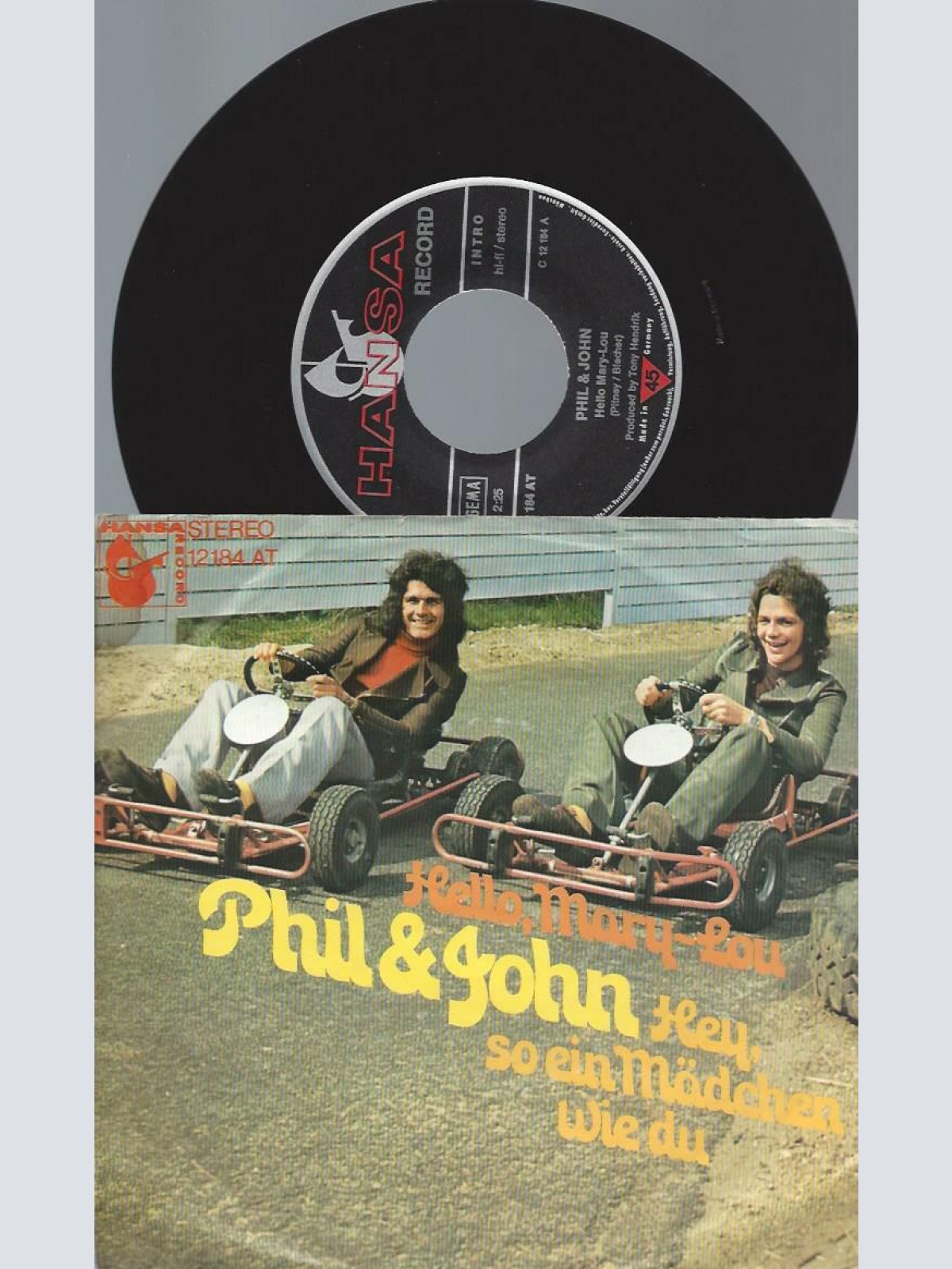7"   Phil & John  Hello Mary-Lou