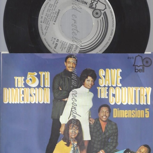 7" The 5th Dimension – Save The Country