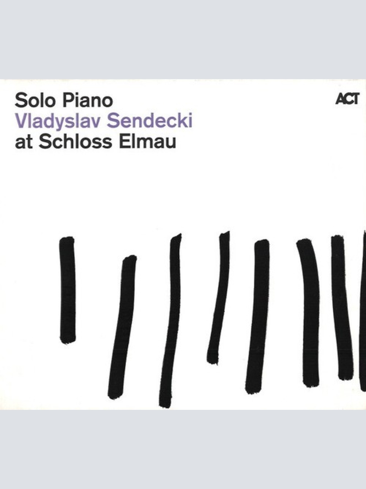 CD, Album Władysław Sendecki - Solo Piano At Schloss Elmau