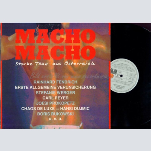 LP---   Macho Macho - Starke Töne Aus Österreich  // Ostbahn Kurti / Chaos de Lu