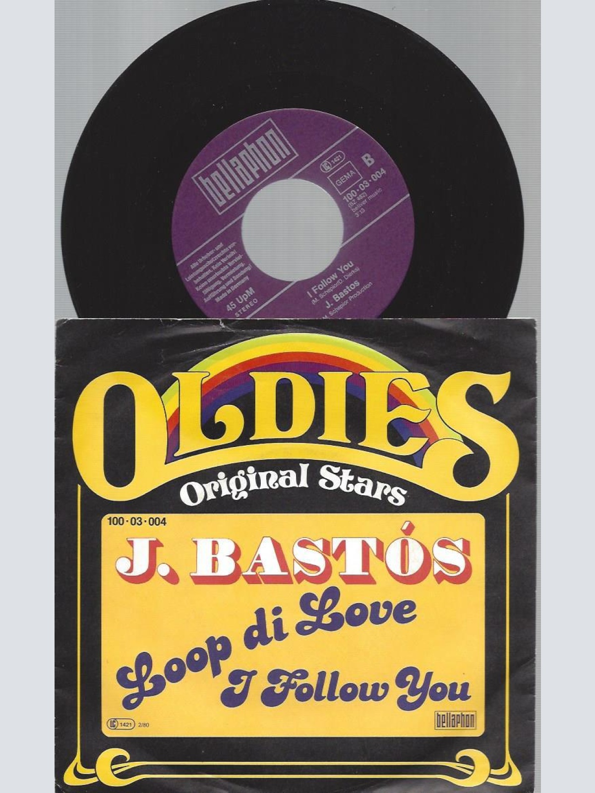 7"  J. Bastós  Loop Di Love