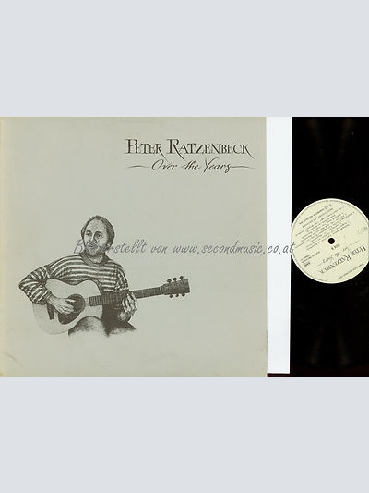 LP--PETER RATZENBECK //  OVER THE YEARS  // NM / VG