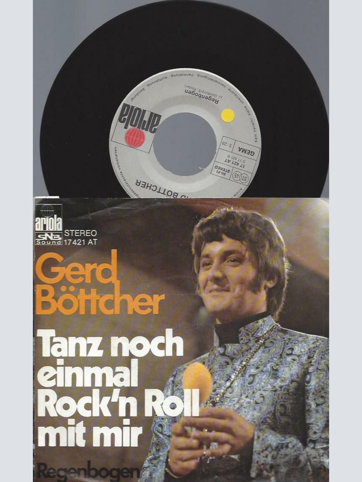 7" Gerd Böttcher – Tanz Noch Einmal Rock'n' Roll Mit Mir