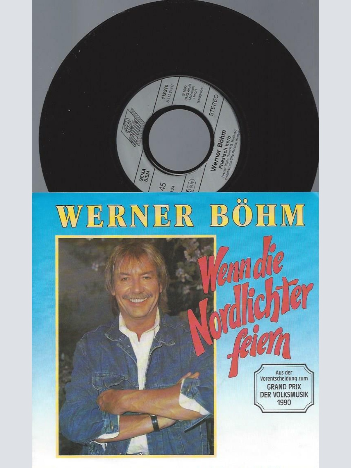 7" Werner Böhm – Wenn Die Nordlichter Feiern