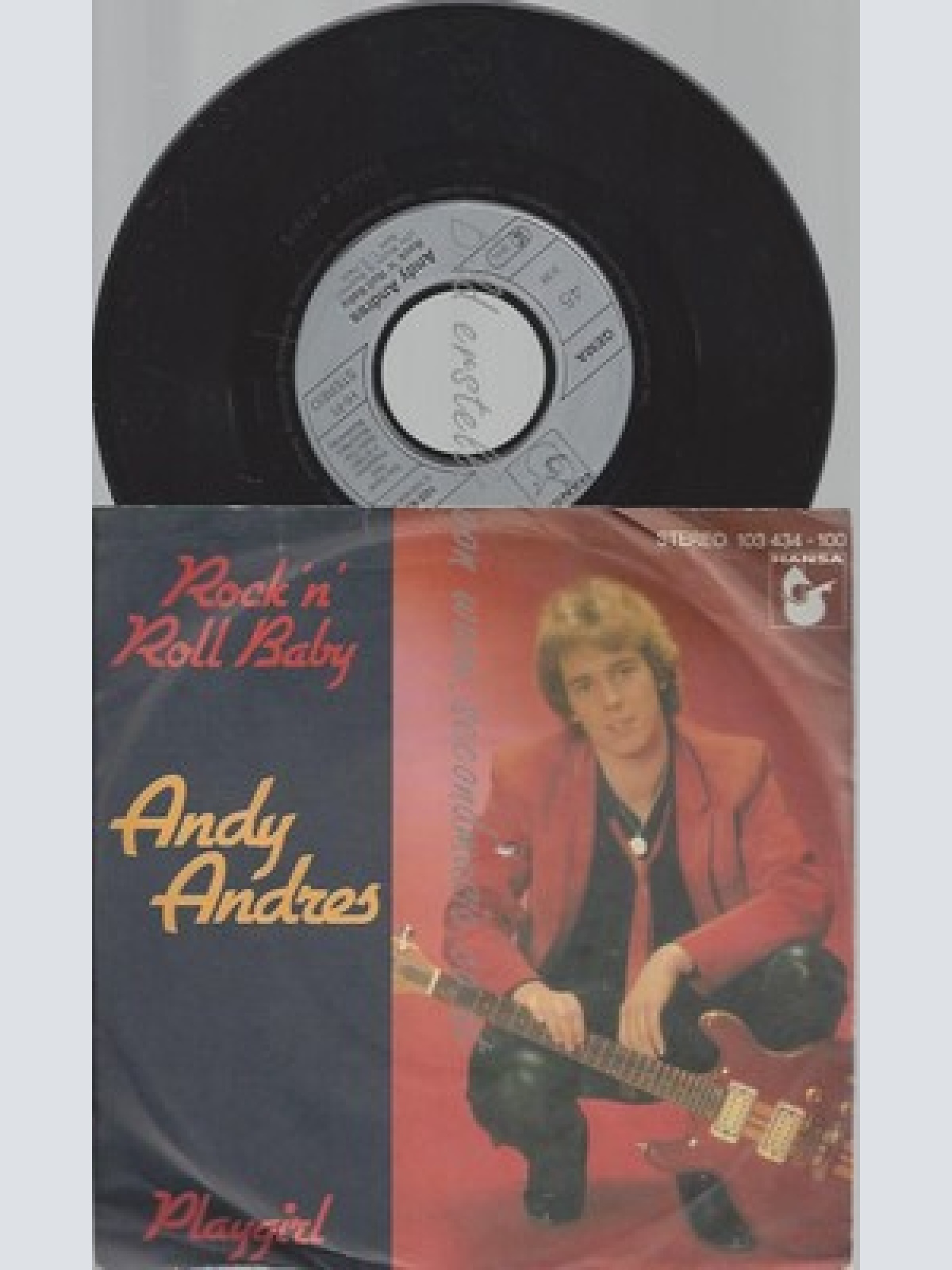 7"--ANDY ANDRES--ROCK N ROLL BABY