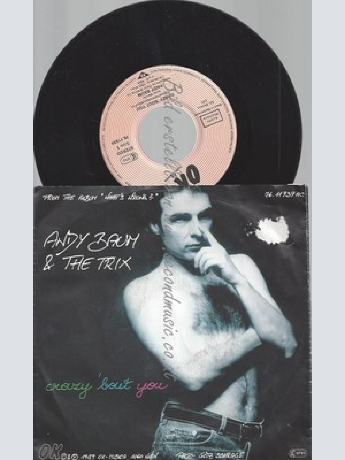 7"--ANDY BAUM & THE TRIX--CRAZY BOUT YOU