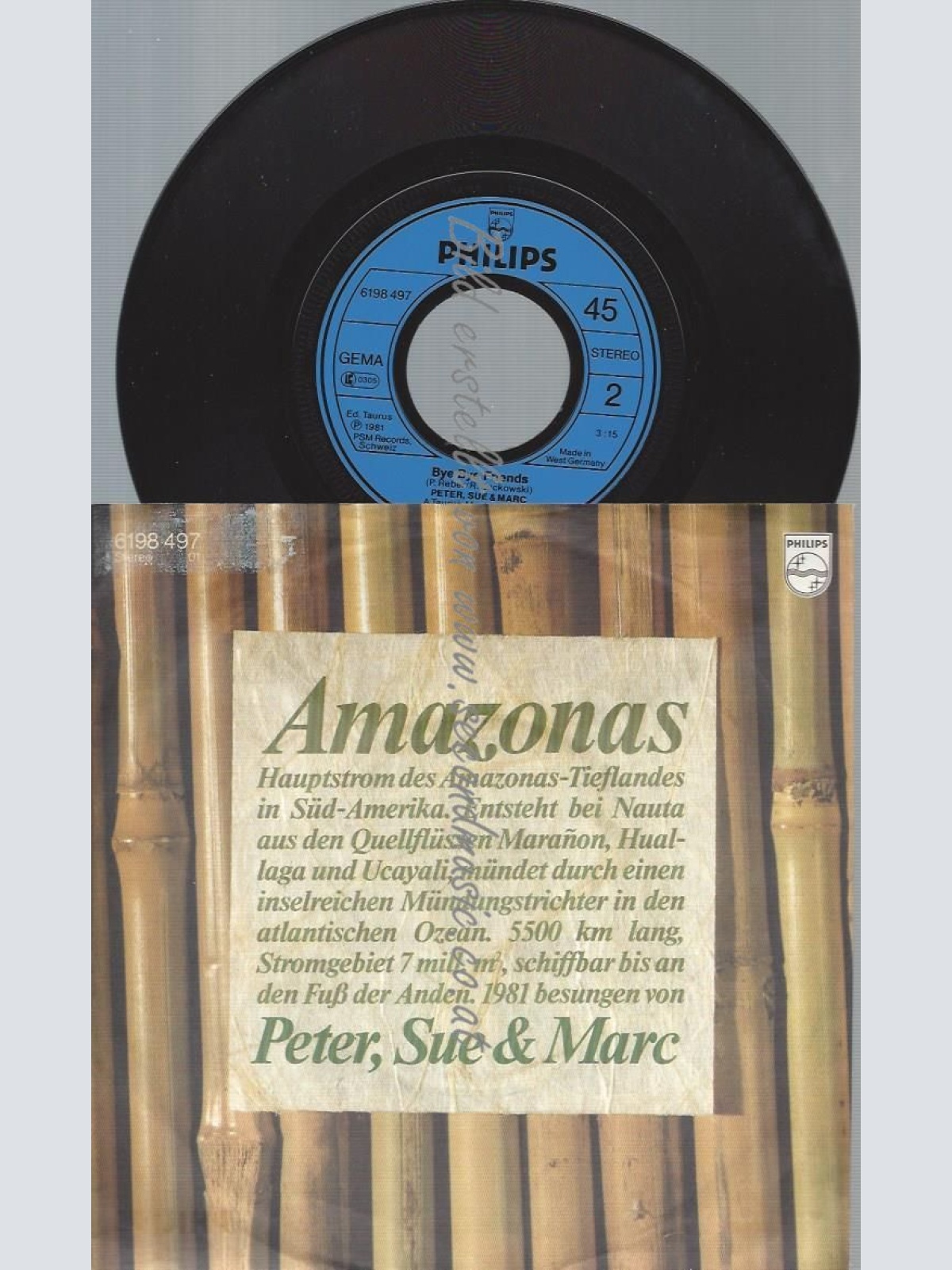 7"  Peter, Sue & Marc – Amazonas