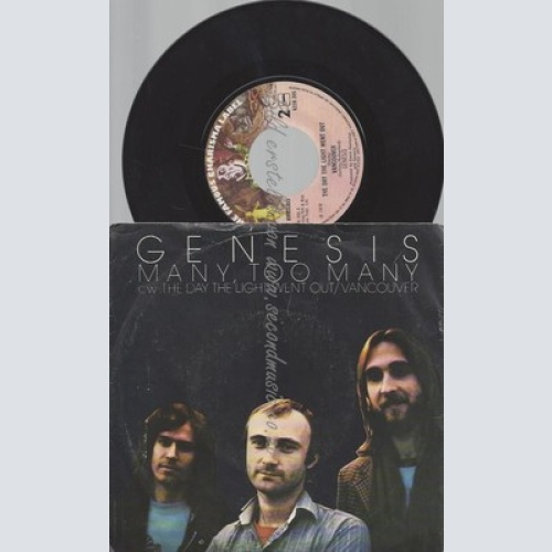 7"--GENESIS--MANY TOO MANY--CHARISMA 1978