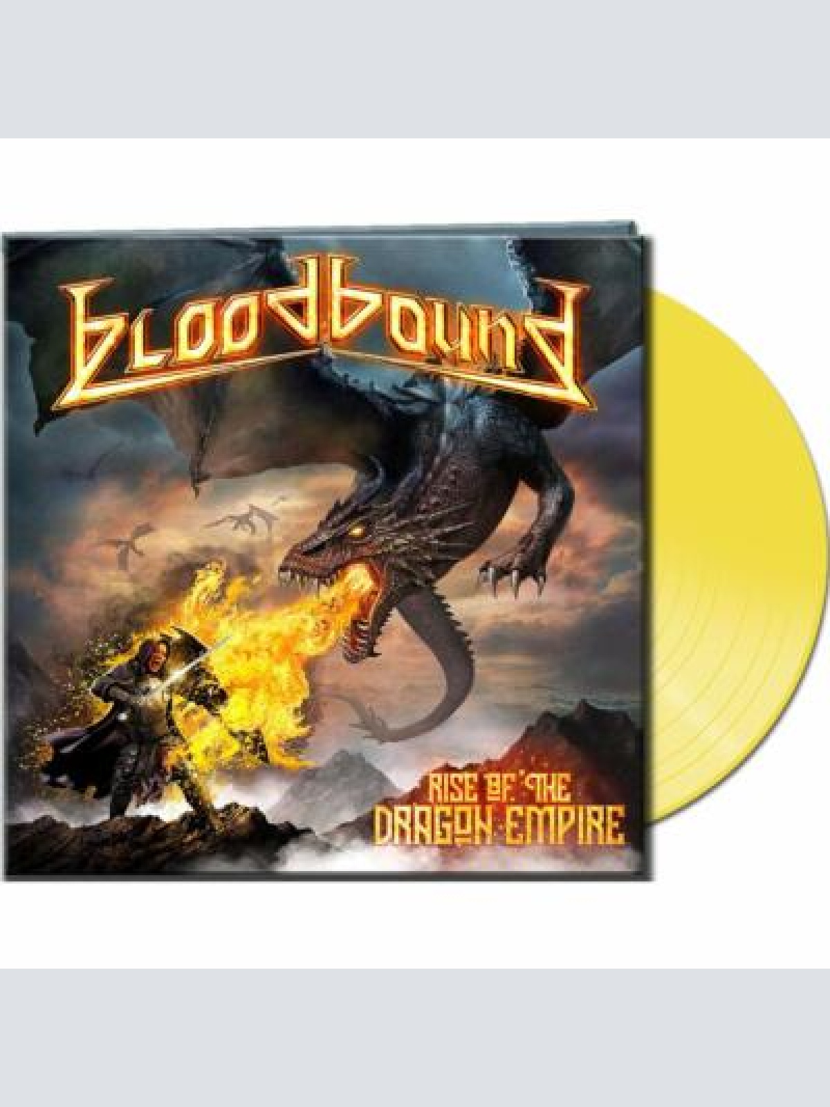 LP--  Bloodbound ?– Rise Of The Dragon Empire /Limited Edition, Yellow