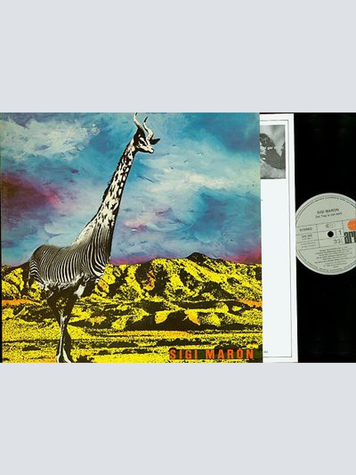 LP--SIGI MARON -- DER TAG IST NET WEIT