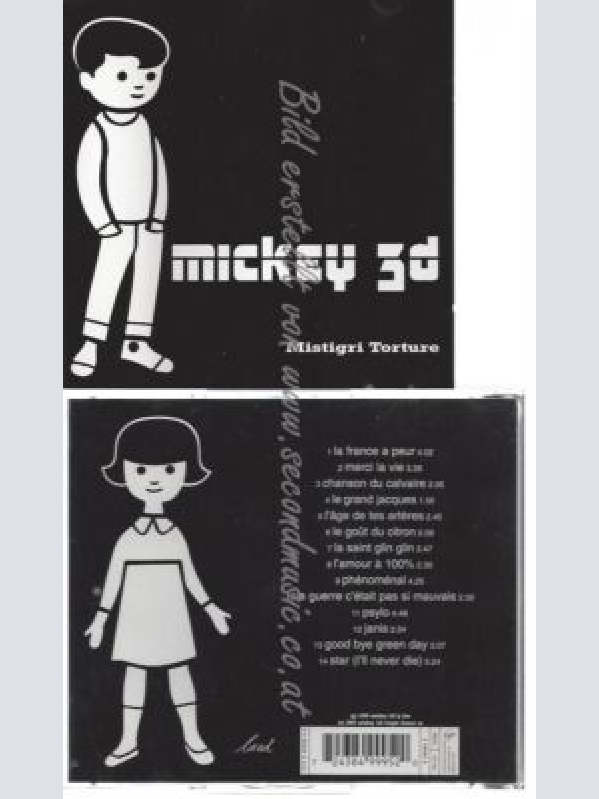 CD--MICKEY 3D--    MISTIGRI TORTURE