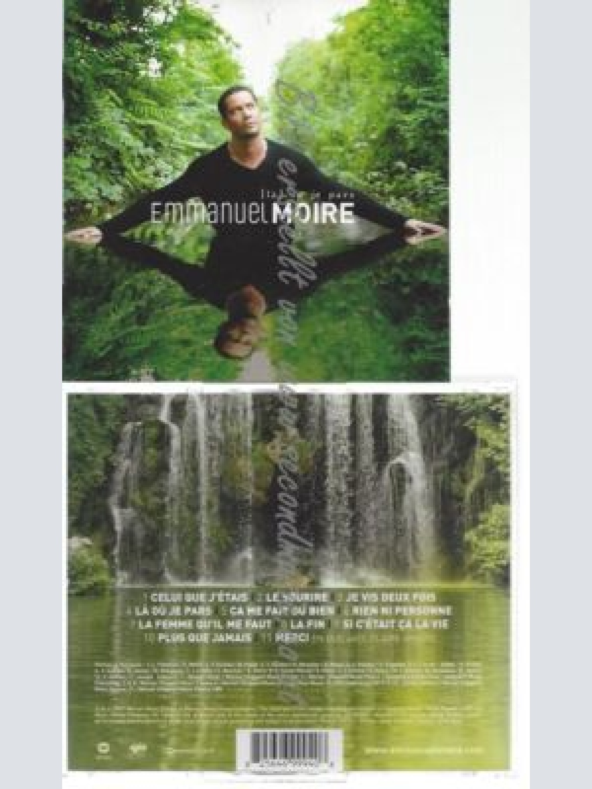 CD--EMMANUEL MOIRE--    LÀ OÙ JE PARS - TITRES-