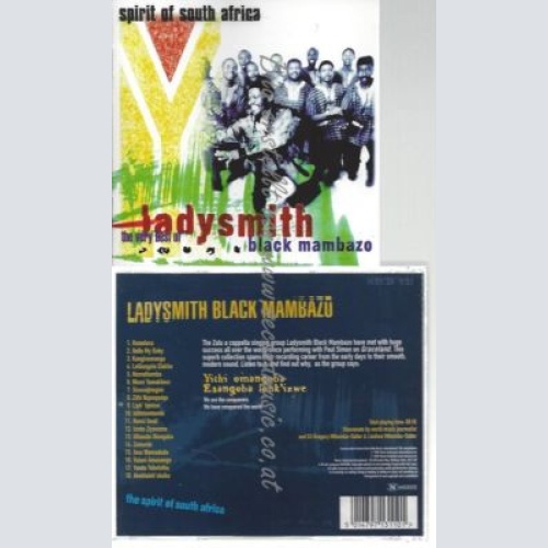 CD-- Ladysmith Black Mambazo – Spirit Of South Africa -  Best Of