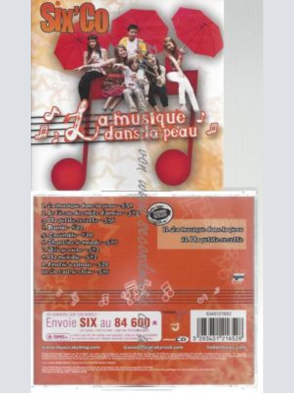 CD--La Musique Dans la Peau // Six'Co