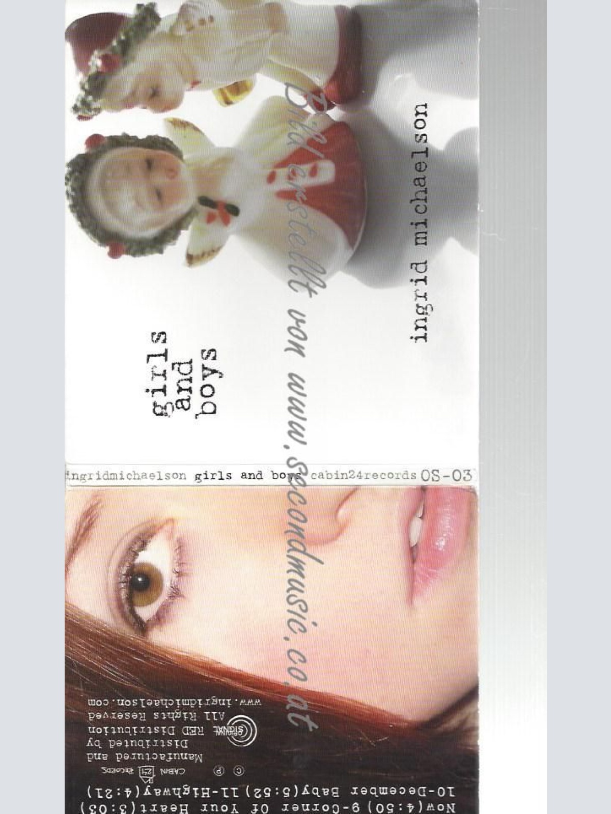 CD--INGRID MICHAELSON--    GIRLS AND BOYS -BONUS EP-