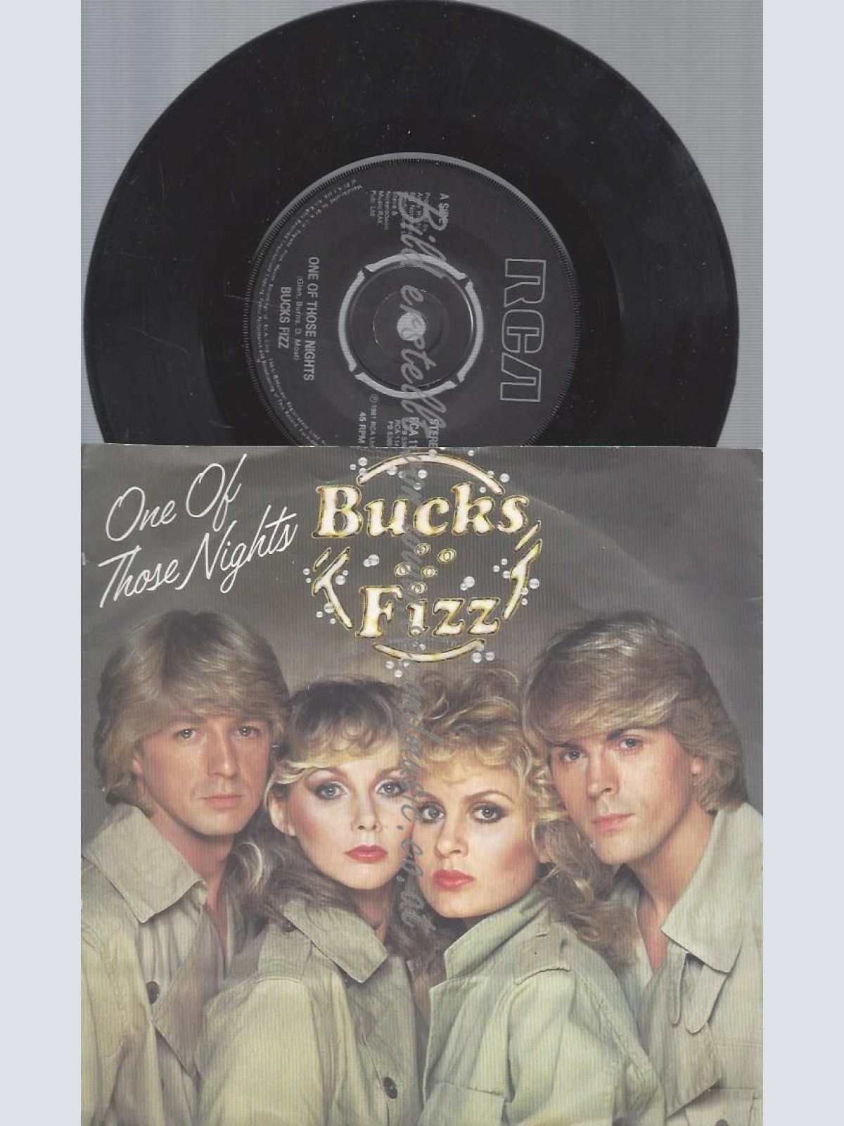 7"  Bucks Fizz  One Of Those Nights