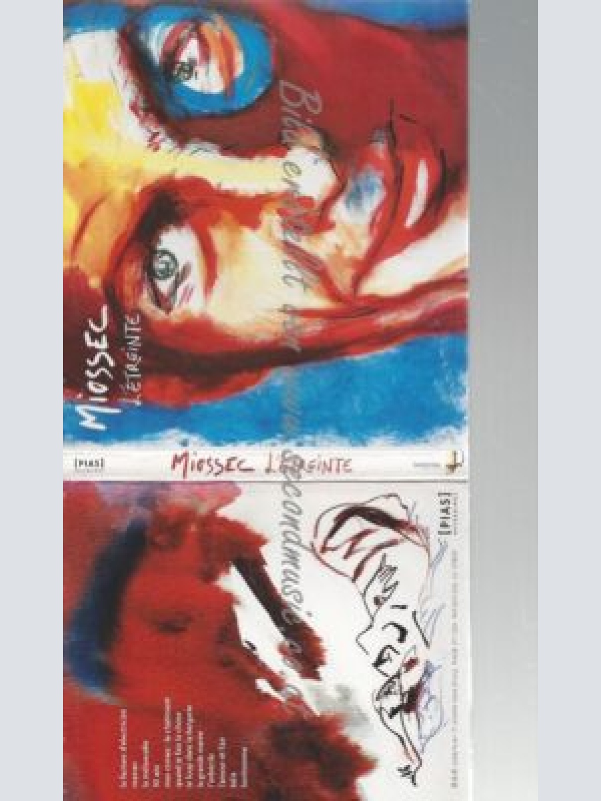 CD--L'étreinte//  Miossec