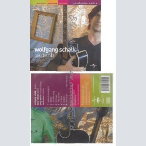 CD--WOLFGANG SCHALK--    SPACE MESSENGERS