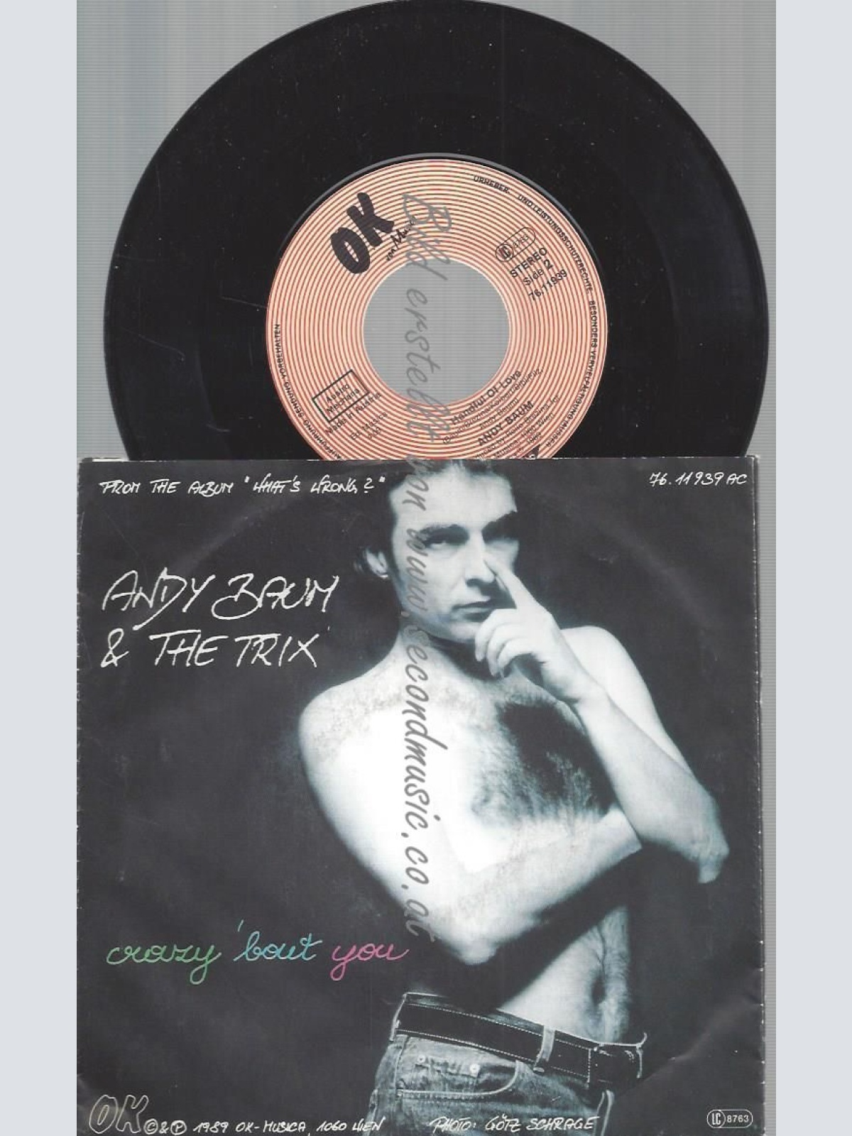 7" ANDY BAUM & THE TRIX CRAZY BOUT LOVE
