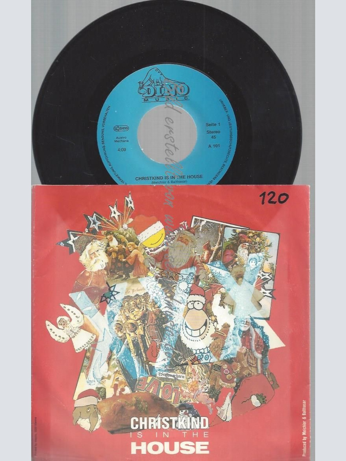 7" CHRISTKIND IS IN THE HOUSE // MELCHIOR & BALTHASAR