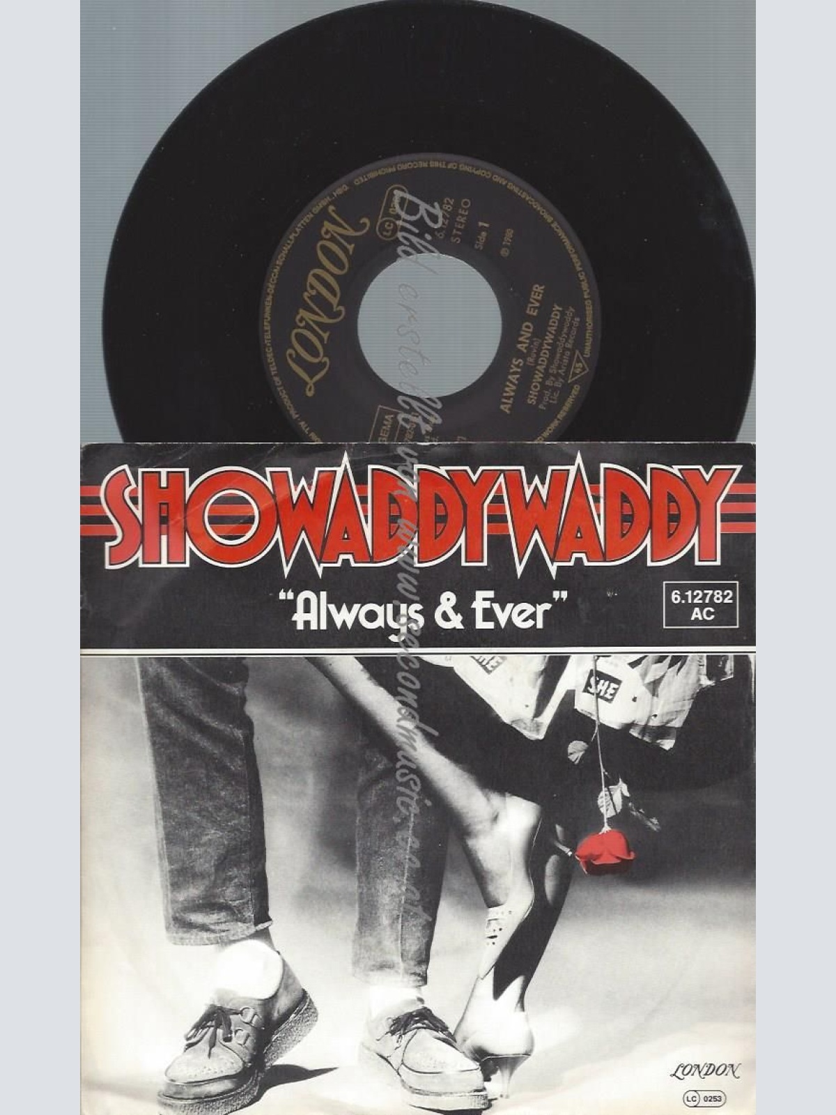 7" Showaddywaddy – Always & Ever // PROMO COVER