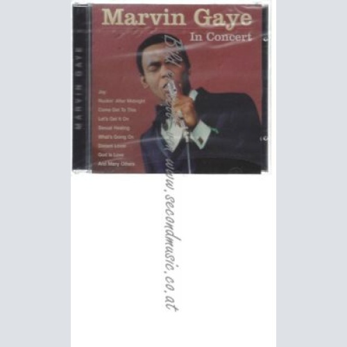 CD--MARVIN GAYE--    IN CONCERT