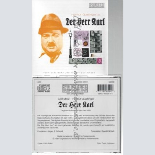 CD-- Qualtinger  Der Herr Karl