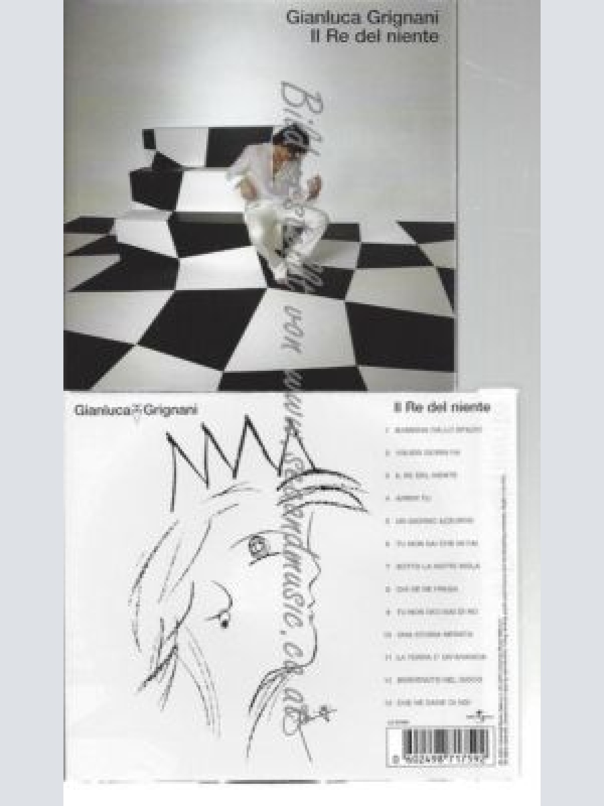 CD--GIANLUCA GRIGNANI--    IL RE DEL NIENTE