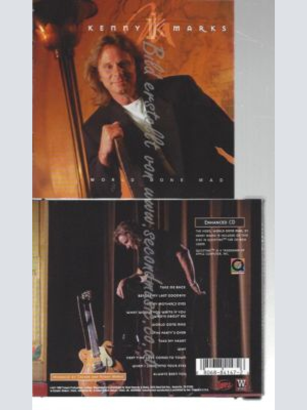 CD--KENNY MARKS--    WORLD GONE MAD