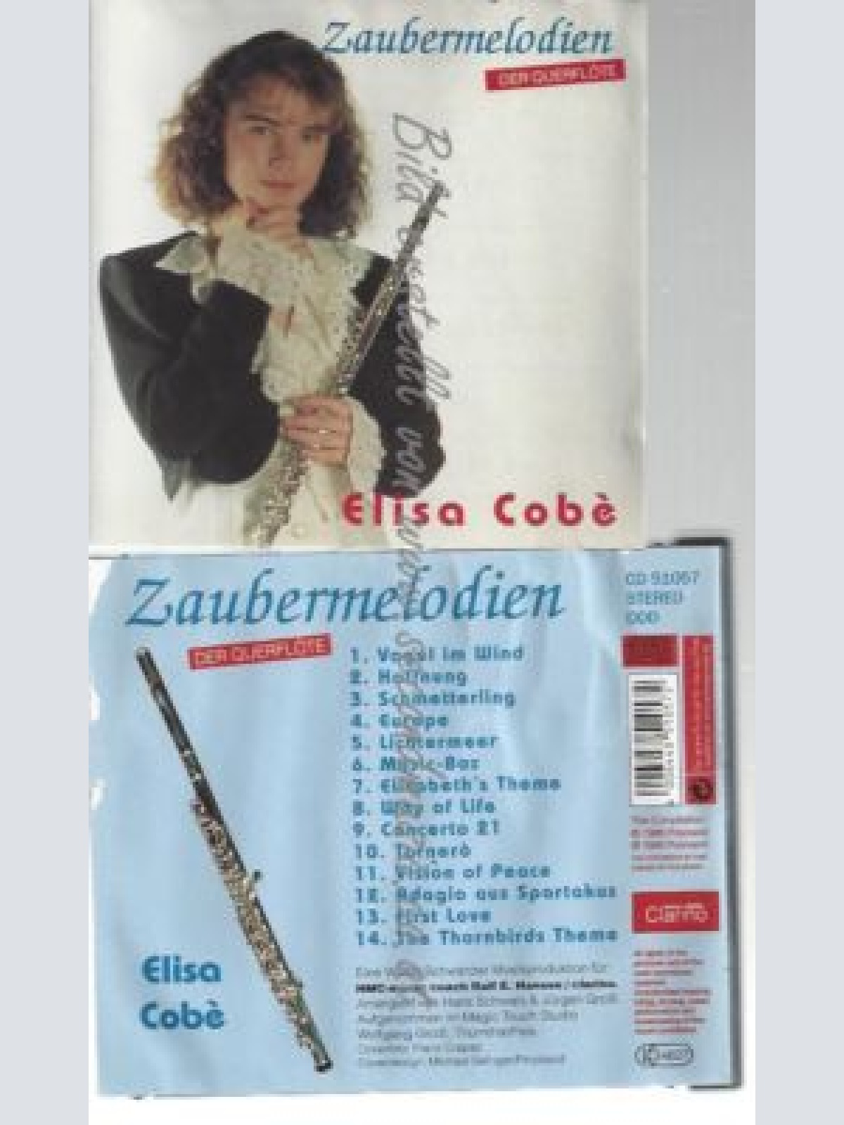 CD--Zaubermelodien der Querflöte //  Elisa Cobe