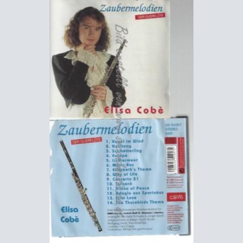 CD--Zaubermelodien der Querflöte //  Elisa Cobe