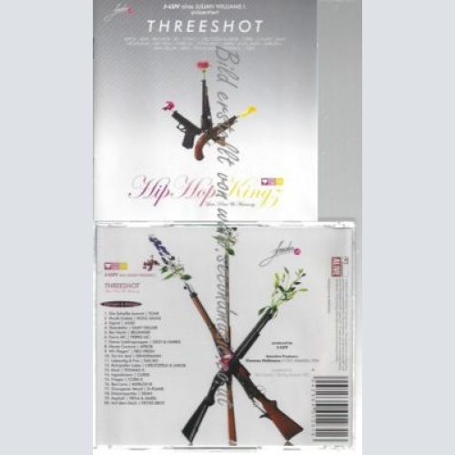 CD--J-LUV FEAT.HIP HOP KINGZ--    THREESHOT-LOVE,PEACE AND HA
