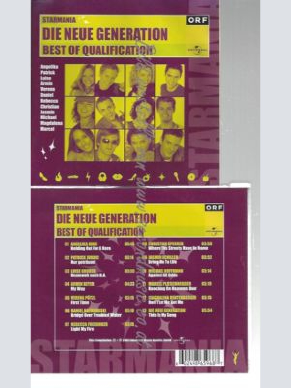 CD-- STARMANIA DIE NEUE GENERATION - BEST OF QUALIFICATION