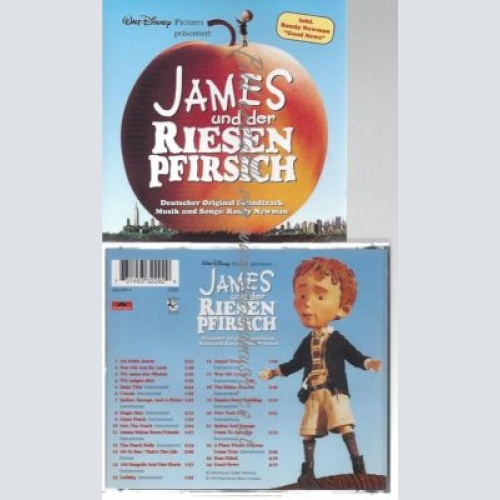 CD--JAMES & THE GIANT PEACH  -    JAMES UND DER RIESENPFIRSICH