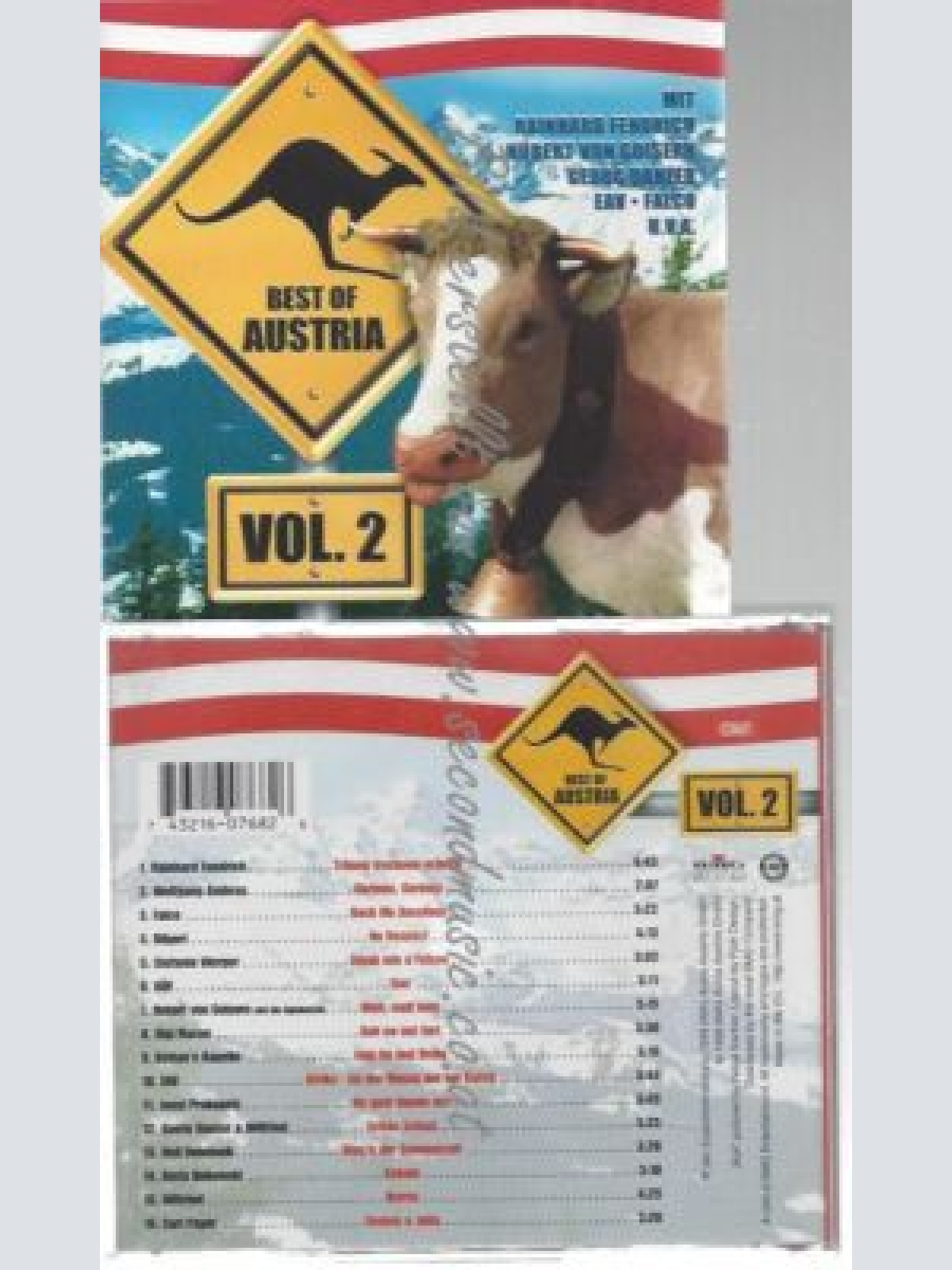 CD--VARIOUS--    BEST OF AUSTRIA,VOL.  2