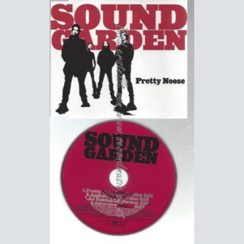 CD--SOUNDGARDEN--    PRETTY NOOSE - TRACKS, , PLUS INTERVIEW-