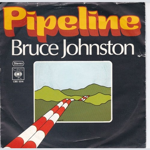 7", Single, Promo Bruce Johnston - Pipeline / Disney Girls
