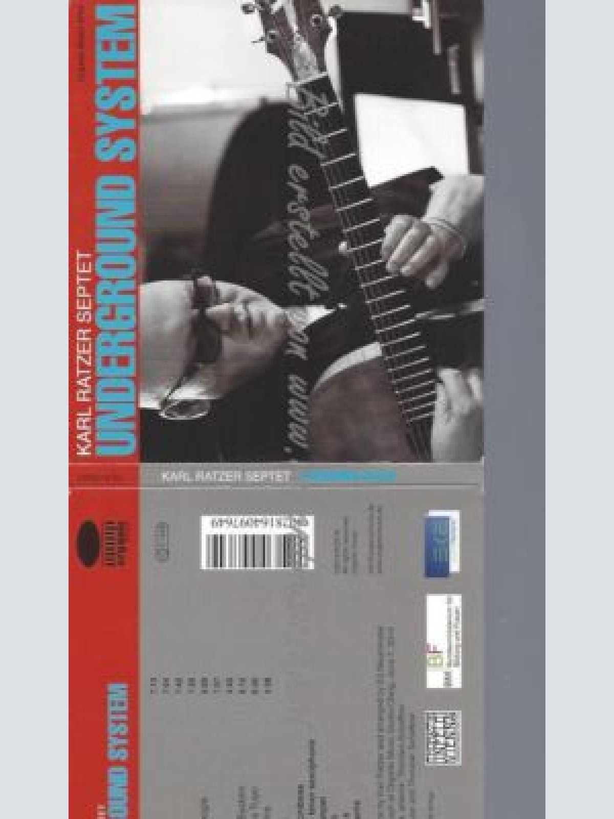CD--KARL RATZER SEPTET--    UNDERGROUND SYSTEM