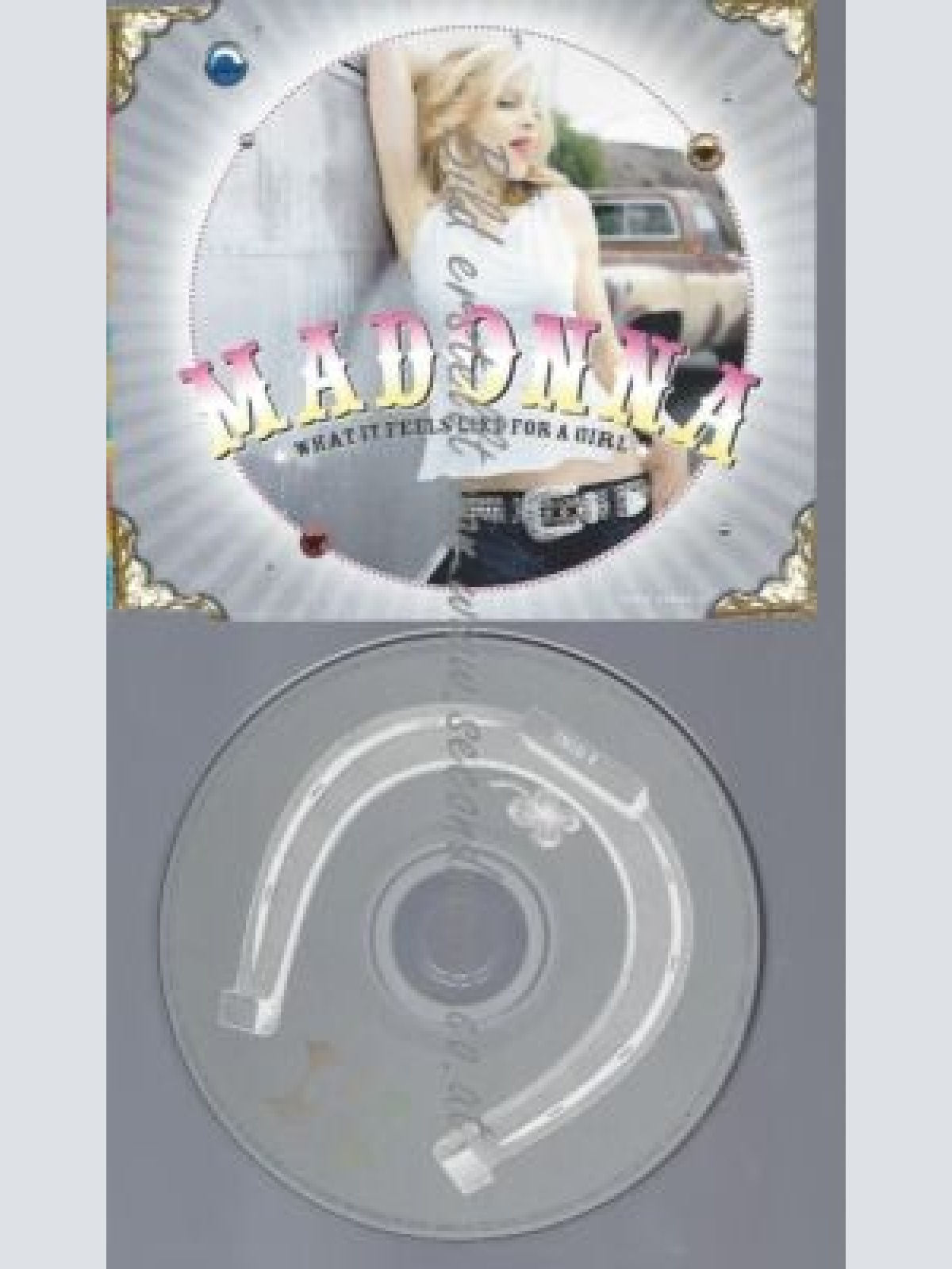 CD--MADONNA--    WHAT IT FEELS LIKE FOR A GIRL | MAXI