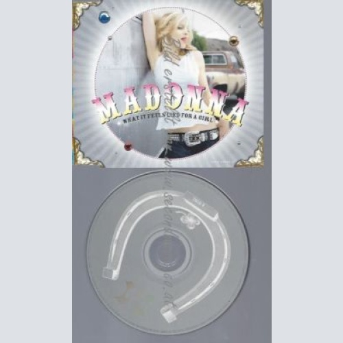 CD--MADONNA--    WHAT IT FEELS LIKE FOR A GIRL | MAXI