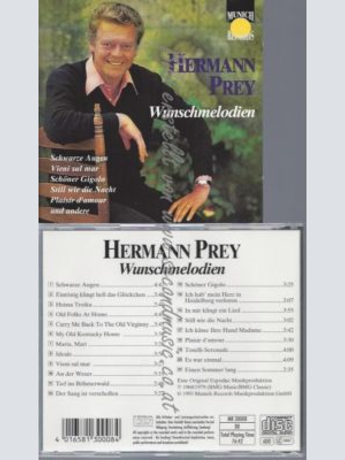 CD--HERMAN PREY--    WUNSCHMELODIEN