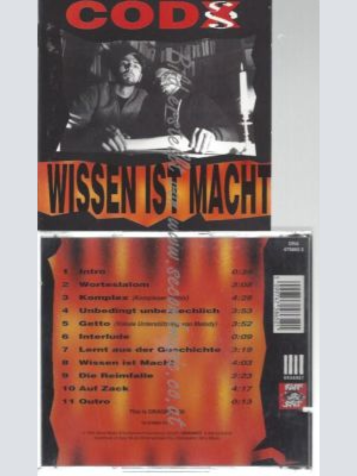 CD--CODX--    WISSEN IST MACHT |