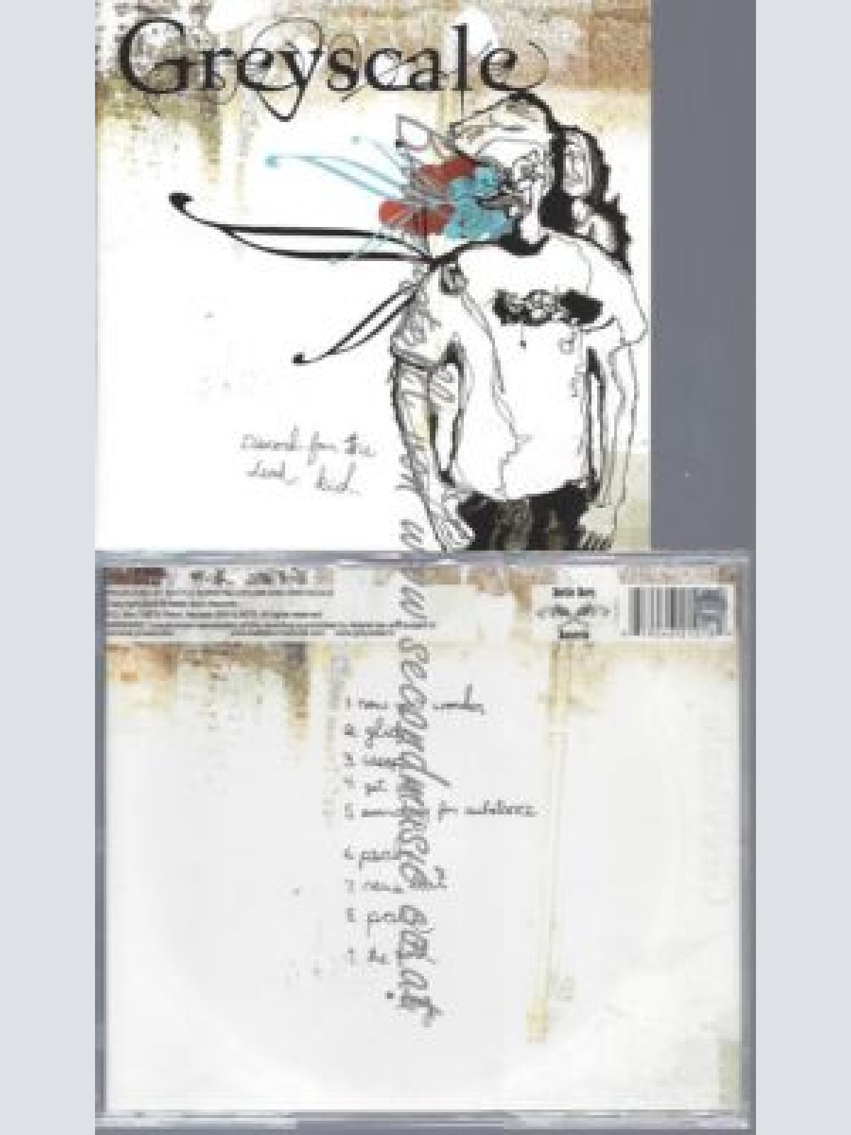 CD--GREYSCALE--    DISCORD FOR THE DEAD KID |