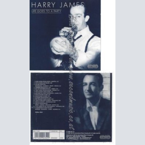 CD--HARRY JAMES--    LIFE GOES TO A PARTY