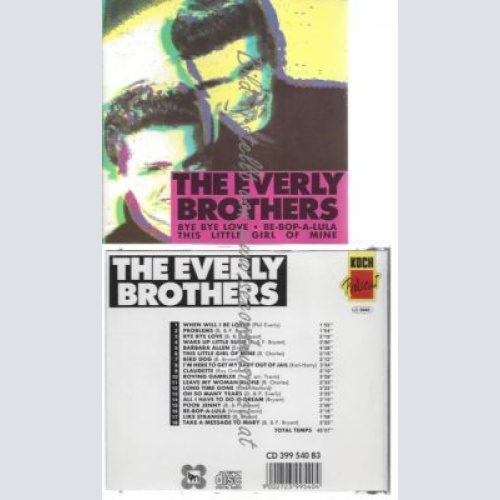 CD--EVERLY BROTHERS--    THE EVERLY BROTHERS