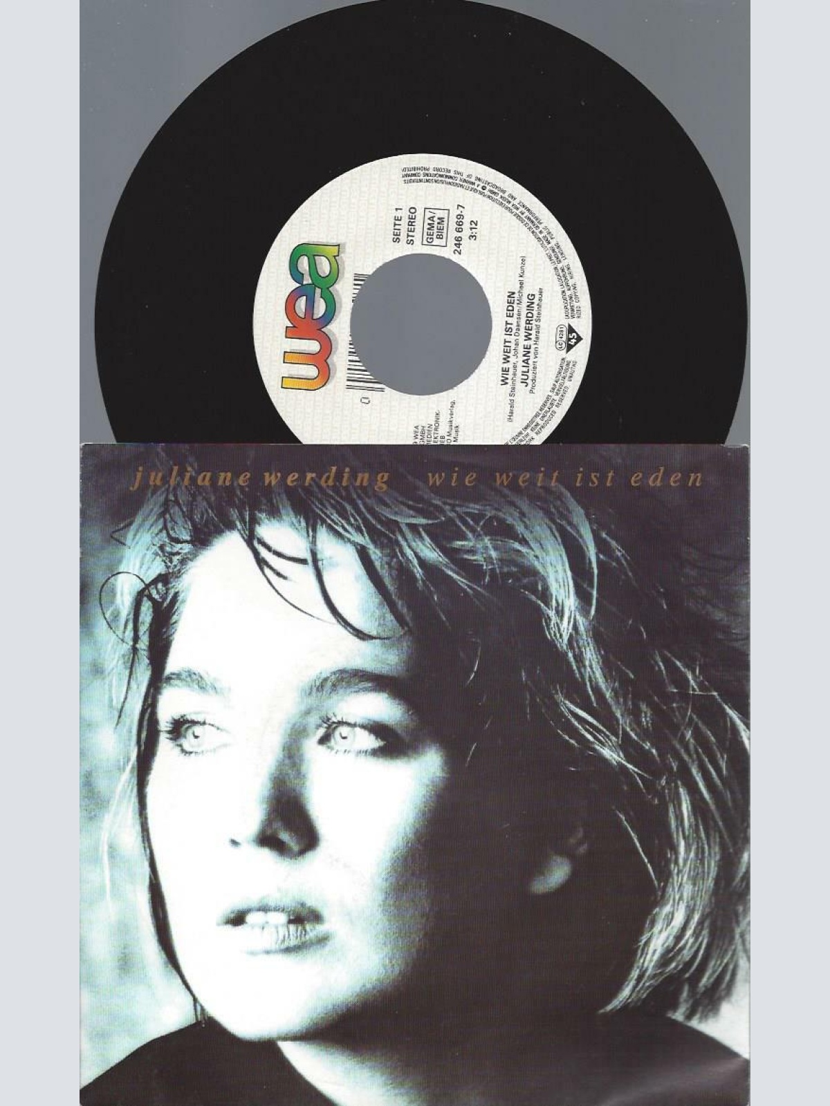 7"    Juliane Werding  Wie Weit Ist Eden